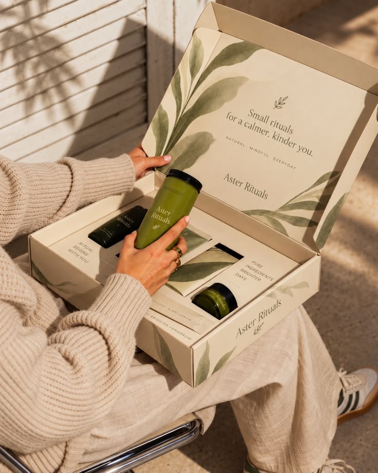 Sustainable custom eco-friendly packaging box manufactured by MX Packaging